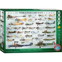 Sonstige Verlage Puzzle Les Avions de la 1ère Guerre Mondiale - 1000 pièces