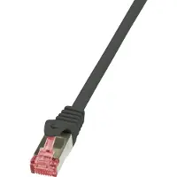 Logilink Professional CQ2053S Câble patch , cat. 6, S/FTP, 2,0 m, noir