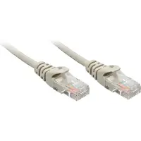 Lindy - Cordon de raccordement - RJ-45 (M) pour RJ-45 (M) - 70 m - UTP - CAT 5e - moulé sans crochet bloqué - gris
