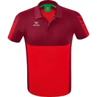 Erima T-Shirt fonctionnel gris / rouge / bordeaux