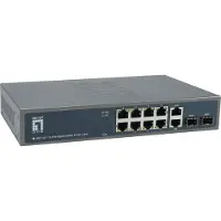 LevelOne GEP-1221 LevelOne Switch 10x GE GEP-1221 2xGSFP 150W 8xPoE