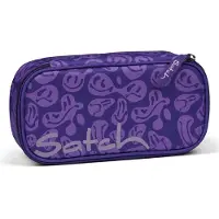 Satch trousse à crayons Schlamperbox Bright Faces pourpre