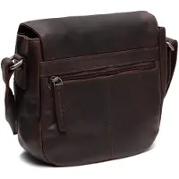 The Chesterfield Brand sac à épaule bandoulière Roman Flapoverbag Brown marron foncé