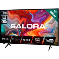 Salora SMART43TV - 43 pouces - Smart TV - Téléviseur - Full HD - LED - Noir