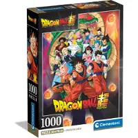 Clementoni , le Puzzle européen Made in Italie Puzzle Dragon Ball - 1000 pièces