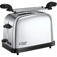 Russell Hobbs Grille-pain 2 tranches 23310-57 Noir Argent