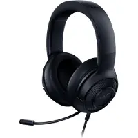 Razer Casque gaming ultra-léger Kraken X Lite : son surround 7.1 – armature légère en aluminium – microphone cardioïde flexible – pour PC, PS4, PS5, Switch, Xbox One, Xbox Series X & S, mobile – noir