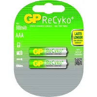GP Batteries 820mAh, AAA, 1.2V Batteries rechargeables, 820 mAh, 1.2 V, AAA