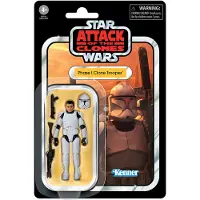Star Wars Figurine Vintage Phase I Clone Trooper Blanc et Noir