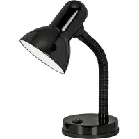 Eglo Lampe de bureau BASIC 1 ampoule noir