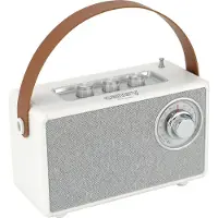 Camry Speaker with radio | CR 1902 W | 5 W | Bluetooth | White | Wireless connection