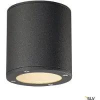 SLV Sitra Ceiling plafonnier rond IP44 Ø10 cm GX53 anthracite