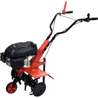 YATO Fraiseuse de sol à essence, fraiseuse de jardin 60cm, 3,6kW/4,08PS