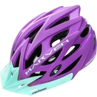 Meteor Marven I casque vélo homme femme enfant casque VTT roller L 58-61 cm violet