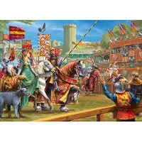 Gibsons Puzzle Tournoi de chevaliers à Warwick 1000 pièces