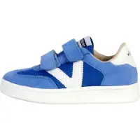 Victoria Baskets 'Niedrige Ledersneaker für Kinder' bleu
