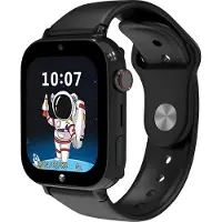 Forever Montre intelligente Wifi pour enfants avec GPS et appels 4G Look Me Noir