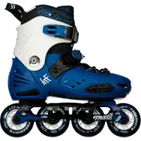 KRF Adjustable Hard First Inline Skates Bleu EU 28-31 Enfants