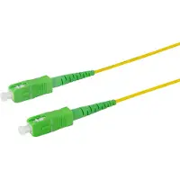 Logilink Professional FPSSC02 Câble patch fibre optique , 2x SC-Simplex, OS2, 2,0 m, jaune
