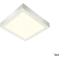 SLV SENSER 24 CW, Applique murale et plafonnier LED d'intérieur carré blanc 4000K