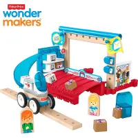 Fisher-Price Wonder Werker Post, jeu de construction, jouet de construction