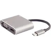 Shiverpeaks BS14-05026 BASIC-S Station d'accueil USB 4en1, connecteur USB-C
