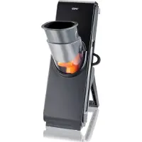 GEFU Coupe-légumes vertical gris - - 89551 - stando