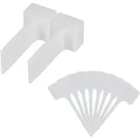 Relaxdays Étiquettes en plastique pour plantes 100 pièces