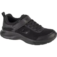 SKECHERS Dynamatic 405110L-BBK, Baskets, pour garçons, Noir