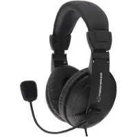 Esperanza EH103 casque/écouteurs Bandeau filaire Appels/Musique Noir
