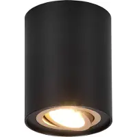 TRIO Plafonnier spot COOKIE noir 612900180