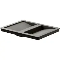 Hailo Couvercle 1220389 pour seau intérieur 13 litres gris basalte