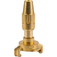 Gardena 07130-20 Pistolet-arrosoir en laiton à raccord rapide