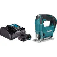 Makita JV 101 DSA1 Scie sauteuse sans fil 12 V max. 65 mm + 1x batterie 2,0 Ah + chargeur