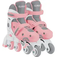 Globber 2 In 1 Inline Skates Rose EU 30-33 Enfants
