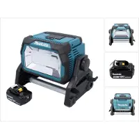 Makita DML 809 M1 Projecteur de chantier LED sans fil 18 V 10000 lm + 1x batterie 4,0 Ah - sans chargeur