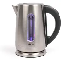 Livoo Bouilloire sans fil 1.7l 2200w températeur variable multi-couleurs - - DOD189 -