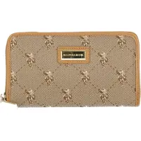 U.s. polo assn. ASSN. porte-monnaie Hampton Zip Wallet Camel brun
