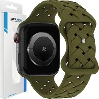Beline Apple Watch Strap Silicone Woven 38/40/41Mm Olive /Oliver Box