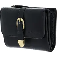Chiemsee Cuir porte-monnaie Leather Wallet Black noir
