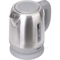 Adler Bouilloire électrique Premium CR 1278 1,2 L 1630 W Gris, acier inoxydable