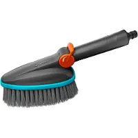 Gardena Cleansystem Brosse à main M douce, avec connecteur de tuyau 18842-20
