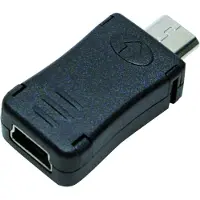 Logilink LogiLinkAU0010 Adaptateur USB 2.0, Micro USB mâle - Mini USB