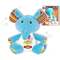 Reig Peluche musicale Éléphant 15 cm