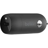 Belkin Chargeur USB-C pour voiture 30W PD PPS Technol. noir CCA004btBK