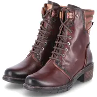 Pikolinos Bottines à lacets 'San Sebastian' marron / brun foncé