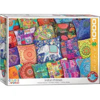 Eurographics Puzzle Oreillers Indiens - 1000 pièces