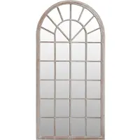 vidaXL Miroir sable 90x45 cm Fer pour l'intérieur