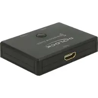 DeLOCK 18749 Umschalter HDMI 2-1 bidirektional 4K 60Hz