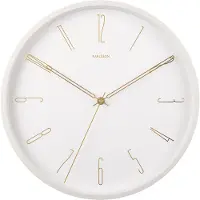 Karlsson - Horloge murale Belle Numbers - Blanc
